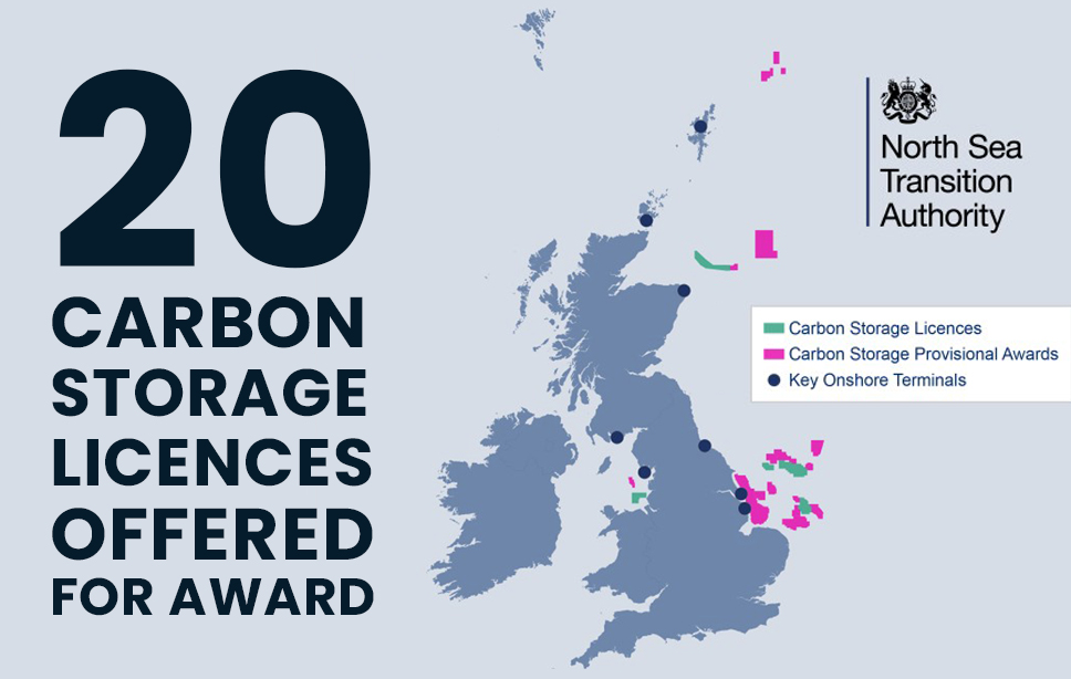 20 Carbon Storage Licences Offered For Award